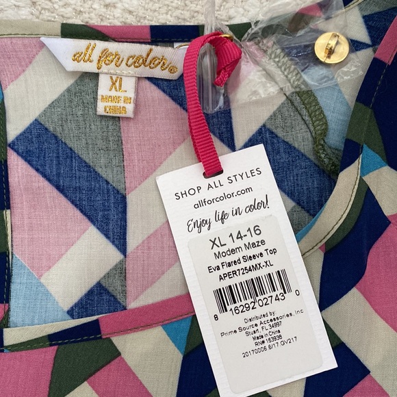 All for color Eva flare sleeves blouse - Picture 11 of 16